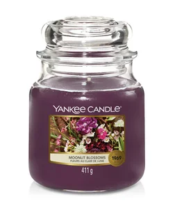 Yankee Candle Moonlit Blossoms Słoik średni 411g 1611580E - Świece - miniaturka - grafika 2