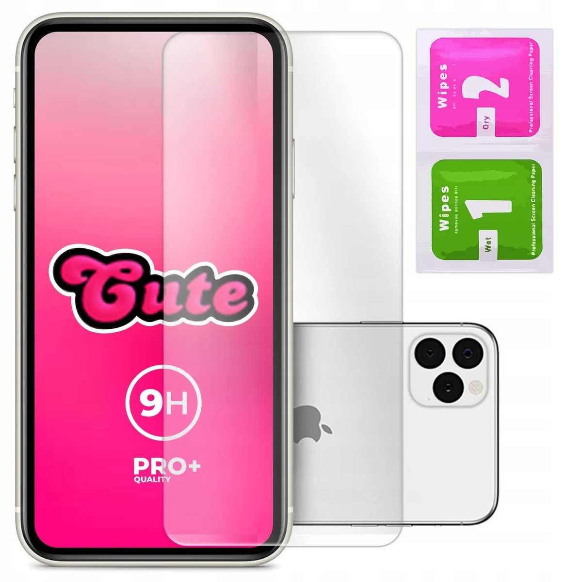 SZKŁO HARTOWANE OCHRONA EKRANU TELEFONU LCD 9H do IPHONE 11 PRO MAX