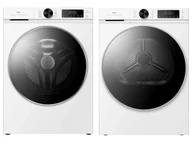 Zestawy AGD - Pralka TCL FP0944WA0PL 9 kg 1400 obr Programy z parą Oświetlenie bębna + Suszarka TCL DP0844WE0PL 8kg z pompą ciepła - miniaturka - grafika 1