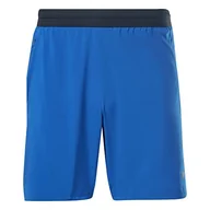 Spodenki damskie - Reebok Speed 3.0 szorty, niebieski (Vector Blue), 2XL - miniaturka - grafika 1