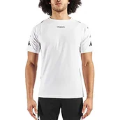 Koszulki męskie - Kappa Koszulka Klaky Biały Koszulka męska - miniaturka - grafika 1