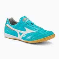 Piłka nożna - Buty piłkarskie Mizuno Morelia Sala Elite IN niebieskie Q1GA230125 - miniaturka - grafika 1