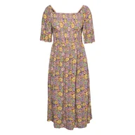 Sukienki - Damska Sukienka ROXY TROPICAL SUNSHINE ERJWD03774-CQR7 – Wielokolorowy - miniaturka - grafika 1