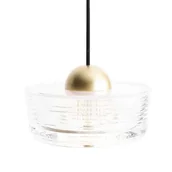 Lampy sufitowe - Lampa zwis Lipari P0542 Maxlight LED 6W 3000K walec do sypialni złota - miniaturka - grafika 1