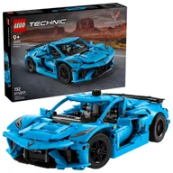 Klocki - LEGO Technic 42217 Niebieski Chevrolet Corvette Stingray - miniaturka - grafika 1