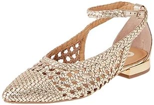 GIOSEPPO baleriny damskie dell, złoto, 40 EU - Moda i Uroda OUTLET - miniaturka - grafika 1