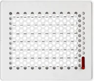 Kratki wentylacyjne - Darco Kratka wentylacyjna z żaluzją Trend KRVTZ 190 x 170 mm biała - miniaturka - grafika 1