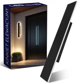 Lampy ogrodowe - Lampa elewacyjna ogrodowa kinkiet zewnętrzny IP65 ścienny 27W LED CCD 60cm - miniaturka - grafika 1