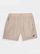 Spodenki damskie - Spodenki trekkingowe 4WayStretch damskie BEŻ XXL - miniaturka - grafika 1