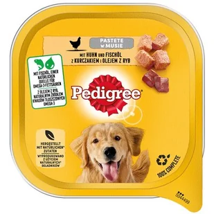 Karma dla psa PEDIGREE Kurczak z olejem z ryb 300 g - Mokra karma dla psów - miniaturka - grafika 1