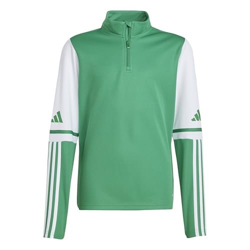 adidas Uniseks - dzieci SQUADRA25 TRAINING TOP KIDS, team green/white, 11-12 Years