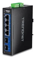 Switche - Trendnet 6-PORT INDUSTRIAL 2.5G DIN-RAIL - Switch Nie zarządzany TI-G5062 - miniaturka - grafika 1