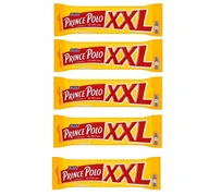 Batoniki - Prince Polo XXL Classic Kruchy wafelek z kremem kakaowym oblany czekoladą 50 g x 4 sztuk - miniaturka - grafika 1