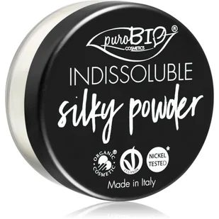 PUROBIO PUDER SYPKI SILKY - PUROBIO - Pudry do twarzy - miniaturka - grafika 1