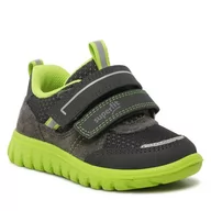 Buty dla chłopców - Sneakersy Superfit 1-006203-2000 M Grey/Green - miniaturka - grafika 1