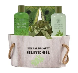 Aurora Olive Garden zestaw prezentowy 5 produktów do pielęgnacji ciała - Zestawy kosmetyków damskich - miniaturka - grafika 1