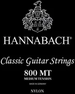 Struny gitarowe  - Hannabach Klassik Gita rrensaiten Serie 800 Medium Tension posrebrzana  H2 - miniaturka - grafika 1