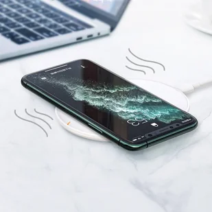 Baseus Cobble bezprzewodowa indukcyjna ładowarka Qi 15W + kabel USB - USB Typ C 1m czarny (WXYS-01) hurtel-56055-0 - Ładowarki do telefonów - miniaturka - grafika 38