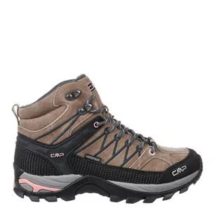CMP Damskie buty trekkingowe Rigel Mid Wmn Wp Walking Shoe, Cenere, 43 EU, Cenere, 43 EU - Buty trekkingowe damskie - miniaturka - grafika 1