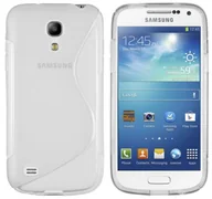 Etui i futerały do telefonów - mumbi etui kompatybilne z Samsung Galaxy S4 mini etui na telefon komórkowy, przezroczysta biała - miniaturka - grafika 1
