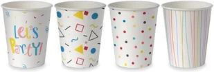 Kubki Papierowe 200ml Party MIX Kawa Herbata 50szt - Herbata - miniaturka - grafika 1