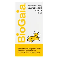Witaminy i minerały - BioGaia Protectis Baby Suplement diety probiotyczne krople dla dzieci 5 ml - miniaturka - grafika 1