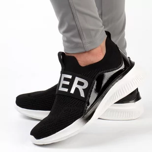 Vinceza Czarne sneakersy damskie VINCEZA 8774 - Vinceza - Sneakersy damskie - miniaturka - grafika 1