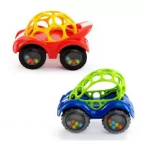 Dumel Oball Autko Czerwone 81510 - Grzechotki dla dzieci - miniaturka - grafika 2