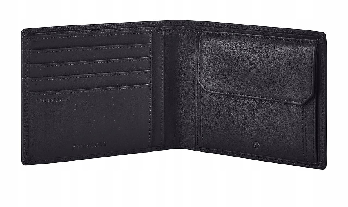 Samsonite Attack 2 SLG 12,2 cm Czarny Portfel