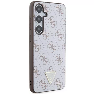 Guess GUHCS24MPG4GPH S24+ S926 biały/white hardcase 4G Triangle - Etui i futerały do telefonów Guess GUHCS24MPG4GPH S24+ S926 biały/white hardcase 4G Triangle - Etui i futerały do telefonów - miniaturka - grafika 4