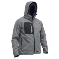 Odzież robocza - DEDRA Kurtka softshell z kapturem BH61KS- XXL rozmiar: XXL, 96% +4% elastan - miniaturka - grafika 1