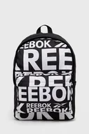 Plecaki - Reebok Plecak H36584 kolor czarny duży wzorzysty - miniaturka - grafika 1