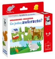 Puzzle - Kapitan Nauka - gry Kapitan Nauka. Układanki malucha. Co jedzą zwierzęta$76 - miniaturka - grafika 1