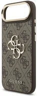Etui i futerały do telefonów - Etui Guess 4G Big 4G Classic Logo do iPhone Air brązowy złoty - miniaturka - grafika 1