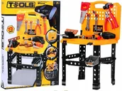 Mały majsterkowicz - Zabawka warsztat z narzędziami dla chłopca 55 el. 1225 - miniaturka - grafika 1