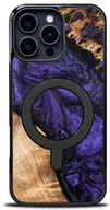 Etui i futerały do telefonów - Bewood Drewniane etui do iPhone 16 Pro Max, Unique Violet do MagSafe - miniaturka - grafika 1