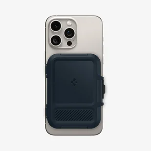 Spigen MagSafe Card Holder Lock Fit (MagFit) Czarny - Uchwyty samochodowe do telefonów - miniaturka - grafika 1