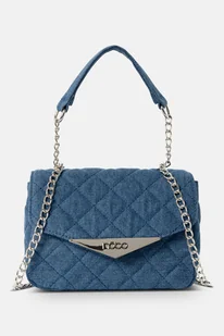 Mała torebka na ramię Nobo denim granatowa - Torebki damskie - miniaturka - grafika 1