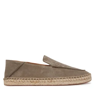 Espadryle BOSS Madeira Slon 50541781 Khaki - Espadryle męskie - miniaturka - grafika 1