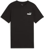 Koszulki męskie - ESS 2 kolor mały nr 1 logo koszulka B PUMA czarna - miniaturka - grafika 1