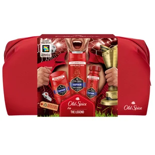 Old Spice Footballer Zestaw dla mężczyzn: 2 x dezodorant + żel pod prysznic - Zestawy kosmetyków męskich - miniaturka - grafika 1