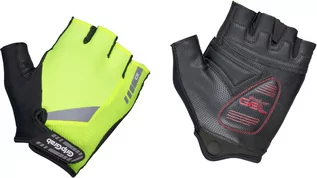 Rękawiczki sportowe męskie - GripGrab Grip Grab Short palce rękawiczek progel Hi-VIS, żółty, M 1029_Gelb_M - grafika 1