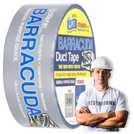 Folie i taśmy malarskie - Blue Dolphin Taśma Naprawcza BARRACUDA Srebrna 48 mm x 50 m - miniaturka - grafika 1