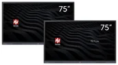 Tablice interaktywne - Zestaw Aktywna Tablica 2 x monitor interaktywny Avtek TS 7 Lite 75 - miniaturka - grafika 1