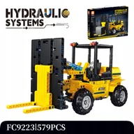 Klocki - | FORANGE Wózek Widłowy, Klocki konstrukcyjne 579el. - miniaturka - grafika 1