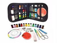 Pasmanteria - Przybornik krawiecki zestaw do szycia kolorowe nici naparstek igły szydełko 98 el. - miniaturka - grafika 1