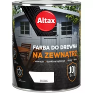 Farby i impregnaty do drewna - Farba do drewna na zewnątrz ALTAX 750 ml biały półmat - miniaturka - grafika 1