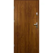 Drzwi zewnętrzne - Isoxa Drzwi zewnętrzne stalowe wejściowe Andromeda 68 złoty dąb 80 lewe - miniaturka - grafika 1