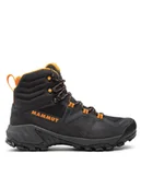 Buty trekkingowe męskie - Mammut Trekkingi Sapuen High Gtx GORE-TEX 3030-04241-00132-1075 Czarny - miniaturka - grafika 1