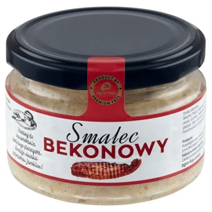 Smalec bekonowy 200 g - Masło i margaryna - miniaturka - grafika 1